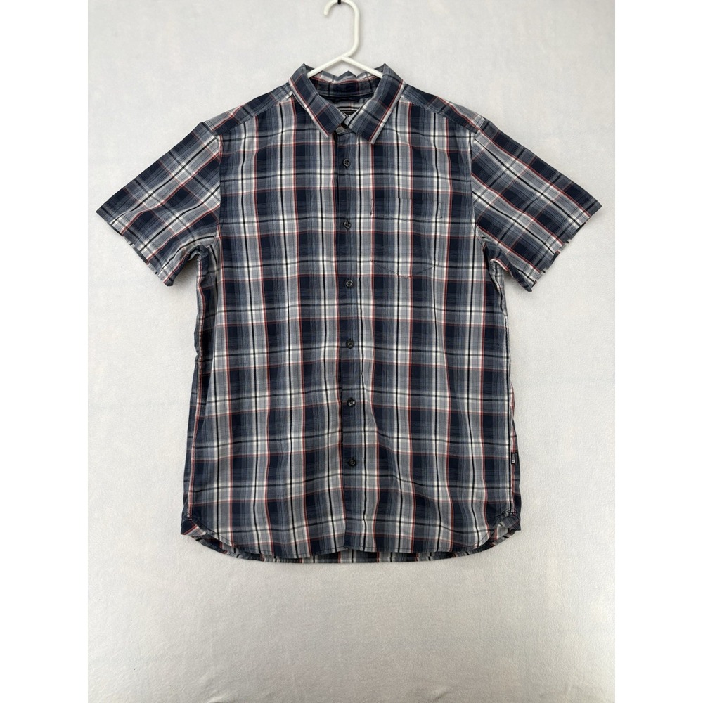 The North Face Plaid Short Sleeve Shirt Men's Size Large